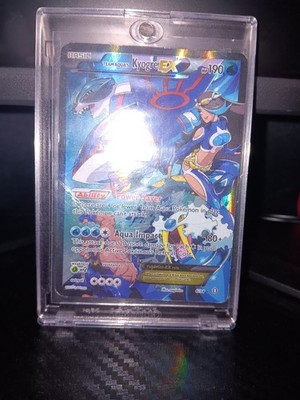 Team Aqua's Kyogre EX 6/34 Double Crisis Holo | eBay
