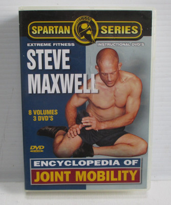 Steve Maxwell Encyclopedia of Joint Mobility Spartan Series 8 Volumes 3 DVD Set