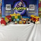 Vintage Fisher Price Little People Circus Train #991 Complete 4 Car Version