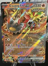 Gouging Fire ex SVP 144 Black Star Promo Holo Rare Pokemon TCG Card NM
