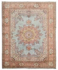 Amazing Hand Knotted Vintage Turkish Kaisery Qaisery Wool Area Rug 11 x 9 Ft