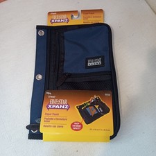 Mead Five Star Binder XPANZ Zipper Pouch Fits 3 Ring Binder 10"x7" Brand New