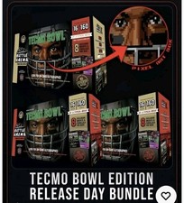 Tecmo Bowl Edition Release Day Bundle PRESALE 3 Double Mega Boxes + Promo