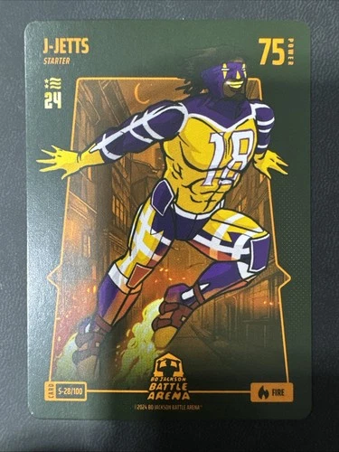 Bo Jackson Battle Arena - J-Jetts Fire - Justin Jefferson - 2024 NSCC Exclusive