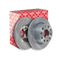 Febi Bilstein Bremsscheiben Ø255MM + BremsbelÄGe Hinten FÜR Seat Leon VW Golf