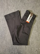 GapFit Women's Flare Legging, High Waisted Sweat Wicking, Black, Medium, New