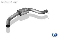 FOX Edelstahl Sport-Mittelschalldämpfer Audi TT 8S/FV Frontantrieb