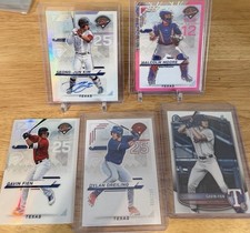 2025 Panini Prizm Prospect Edition Seong-Jun Kim #169 Silver Auto Rangers