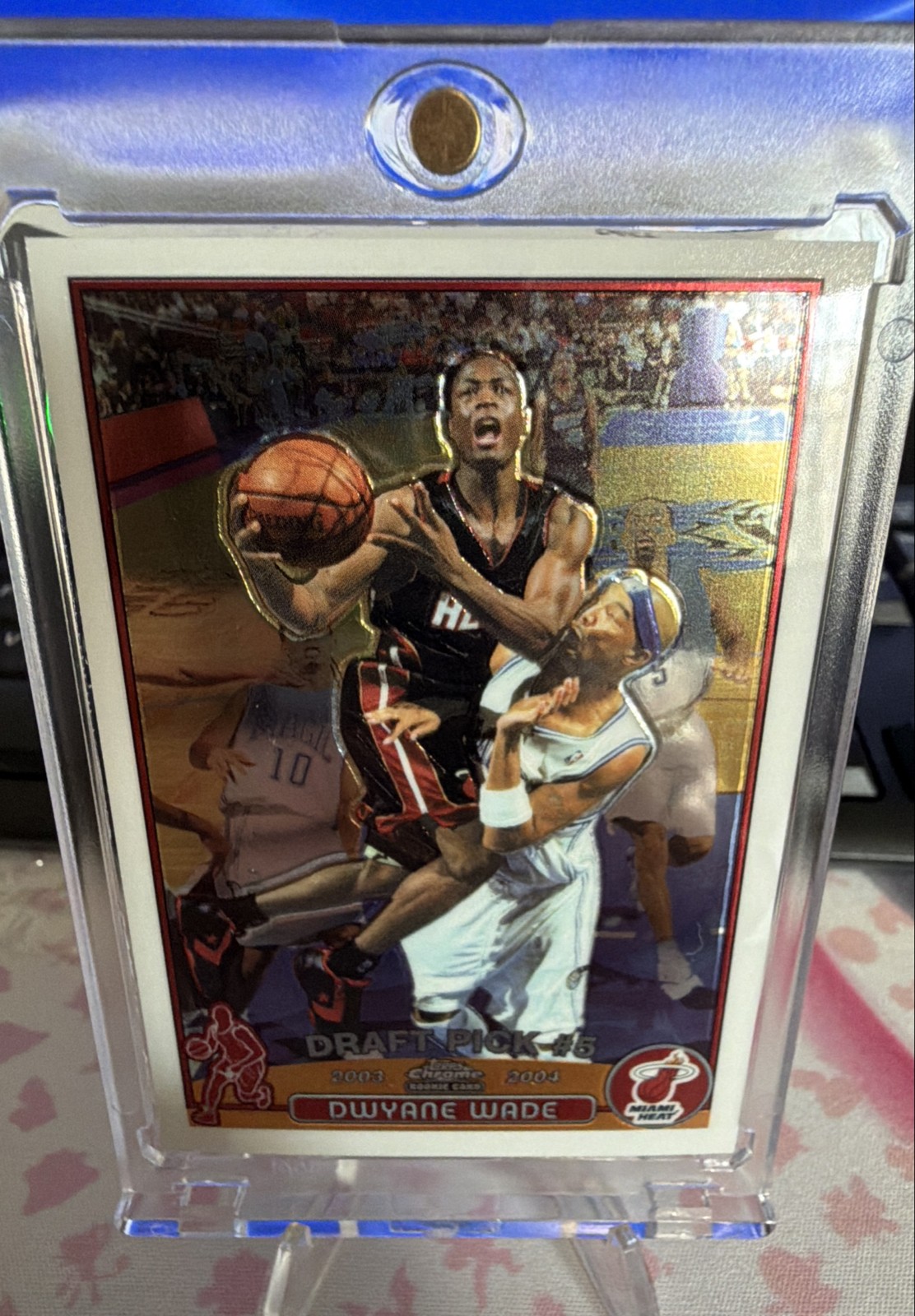 2003-04 Topps Chrome - Dwyane Wade #115 Refractor (RC)