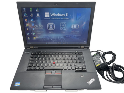 Lenovo L530 15-Zoll | WIN 11 Pro +Lizenz | INTEL i5-3230M | 240GB SSD | 12GB RAM