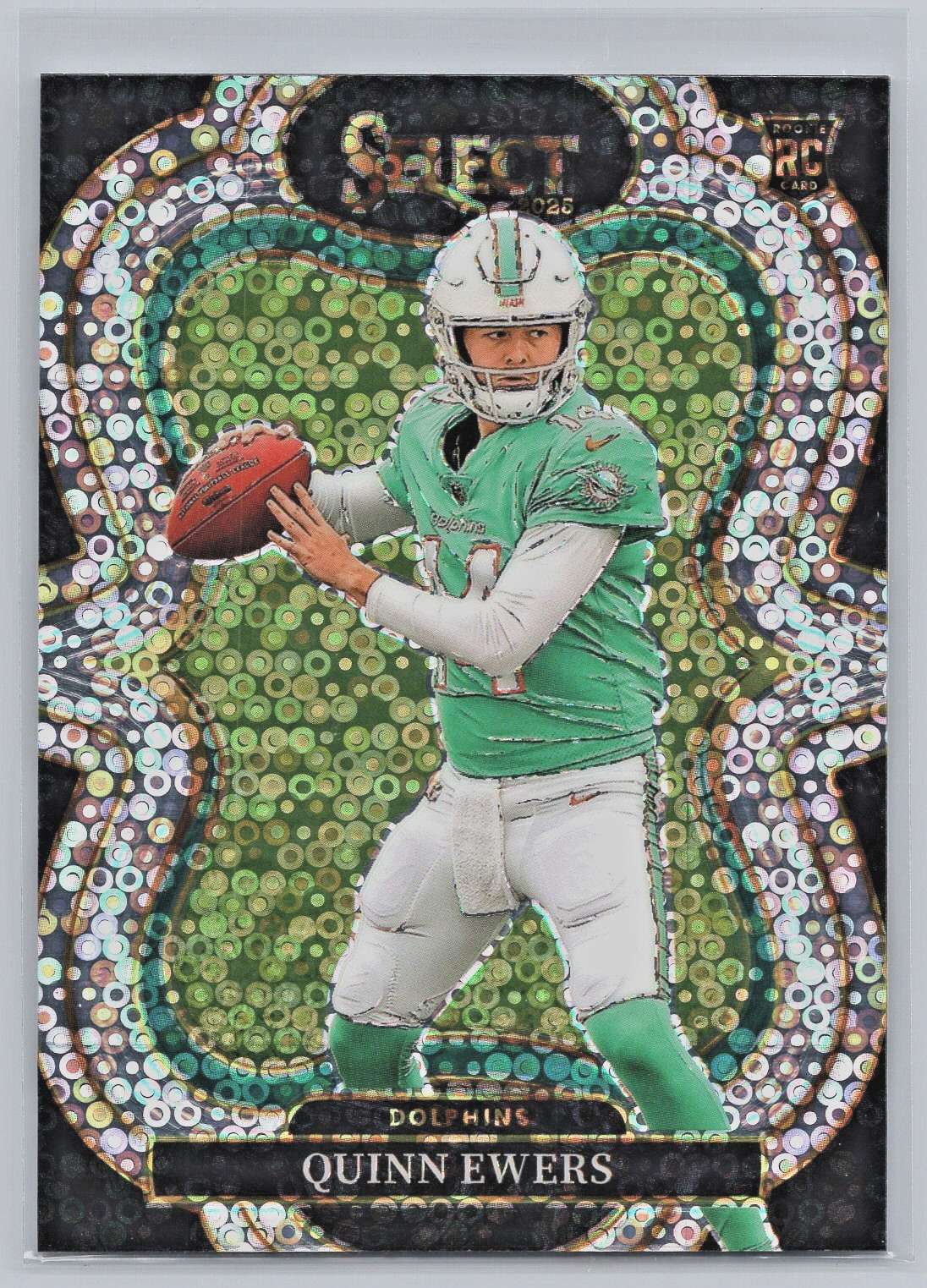 Quinn Ewers 2025 Panini Select Football #381 RC Rookie Disco Prizm Suite Level