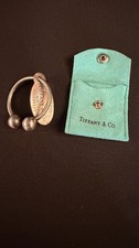 Tiffany Sterling Key Ring Please Return to Tiffany co. New York