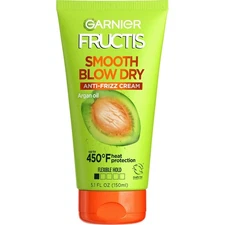 Garnier Fructis Style Smooth Blow Dry Anti-Frizz Cream 5.1 Fl Oz NEW