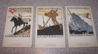 WW1 Original Lot of 3 DIFFERENT Czechoslovak Military Recruiting Office #2,6,8