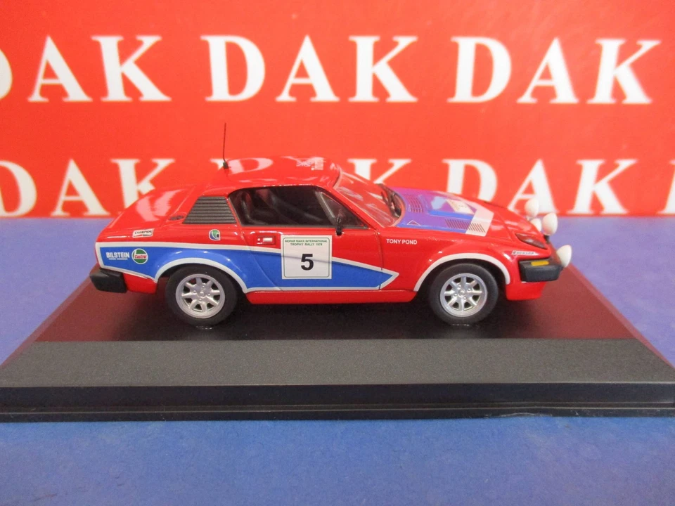 Die cast 1/43 Modellino Auto Triumph TR7 V8 Manx Rally 1978 T. Pond HB - Immagine 4 di 4