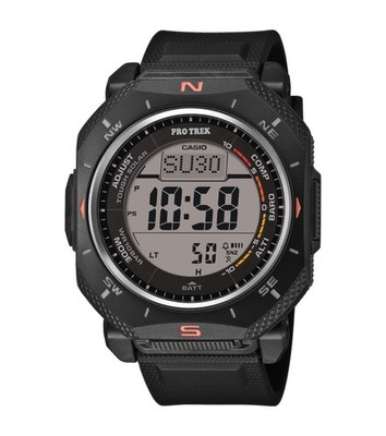 Casio Pro Trek Herrenuhr Digital Solar Barometer Höhenmesser PRG-69-1ER