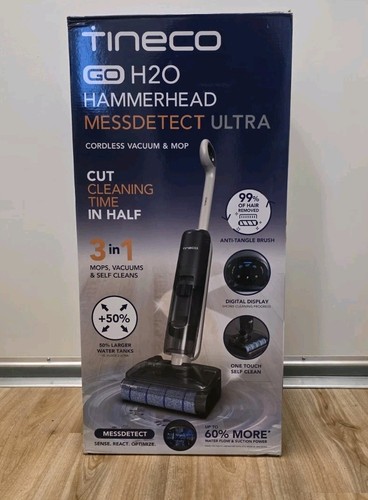 Tineco GO H2O HammerHead Mess Detect Cordless Floor Washer - Tested