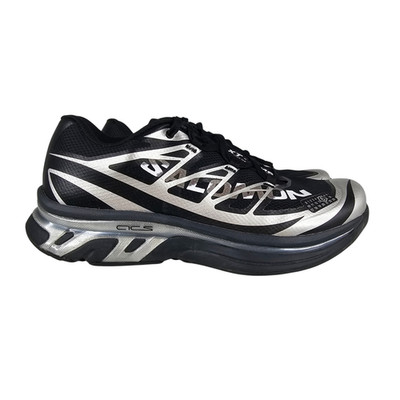 MM6 Maison Margiela x Salomon XT-6 Herren Schwarz Silber Phantom Turnschuhe Größe UK 8