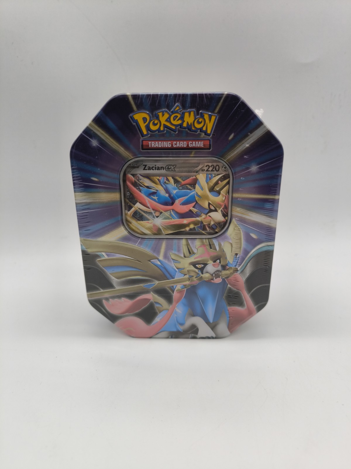 Pokémon Zacian Ex Tin deutsch neu und OVP - Metallbox Sammelkarten TCG