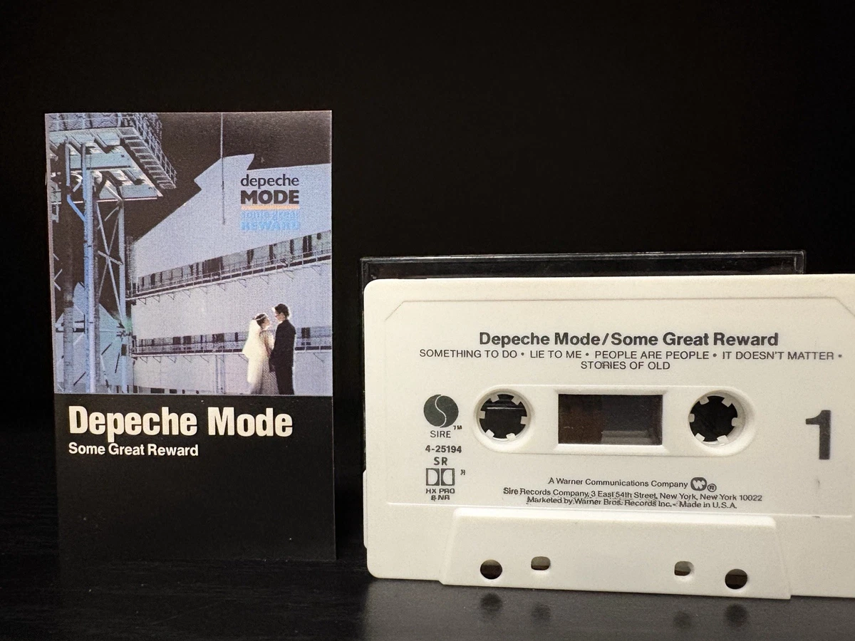 Depeche Mode Near Mint (NM or M -) Album Music Cassettes for sale