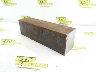 21LBS OF 4140 STEEL BAR STOCK 2 1/2" x 3" x 10" LONG