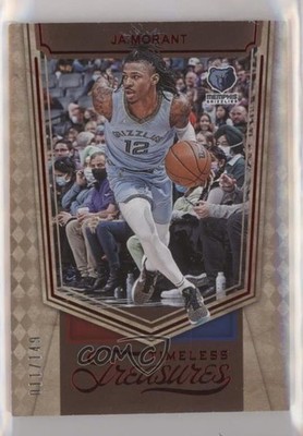 2021-22 Panini Chronicles Timeless Treasures Red 11/149 Ja Morant #470 pe8