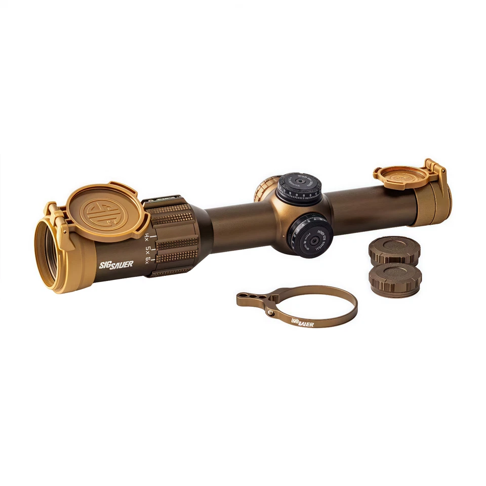 Прицел Sig Sauer DANGO6T 1-6X24 мм 30 мм FFP DWLR-556 прицельная сетка с подсветкой SOT61DVO - Изображение 3 из 4