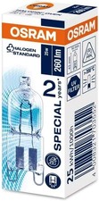 Image of 2X OSRAM OVEN HALOPIN 25W G9 HALOGEN CAPSULE BULB,Warm White 2700K, 230 240V