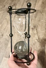 Hour Glass Timer 15 Minute Intervals Black Me...