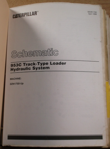 CAT Caterpillar 953C Piste Chargeur Service Magasin Réparation Livre Manuel - Photo 15 sur 22