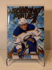 Tage Thompson 2025-26 Flair Hockey, Scoring Power Insert #SP-11 Buffalo Sabres