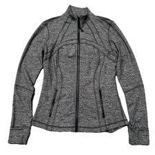 Lululemon Define Jacket Size 10 In Heathered Black