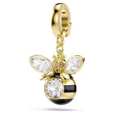 Charm Swarovski Idyllia Ape 5743132 Ciondolo Dorato Smalto Cristalli