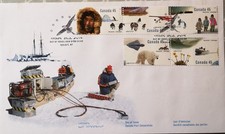 Kanada 1995 FDC Arktis Institut Eisbär Mi 1510/14**