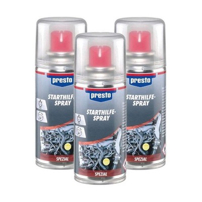 Presto Jump Starter Spray 3x 150ml.