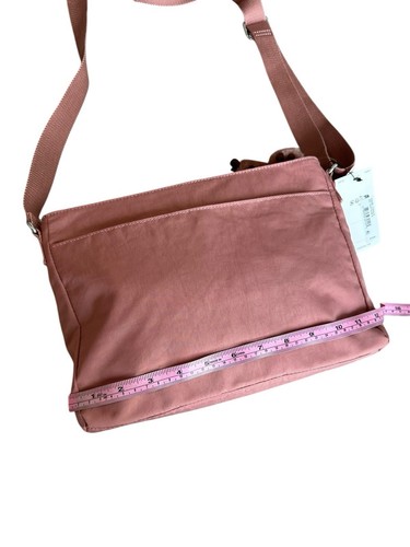 Kipling Nylon Corralie Shoulder Bag Convertible Crossbody Bag (MSRP $119) * Rose - Picture 10 of 12