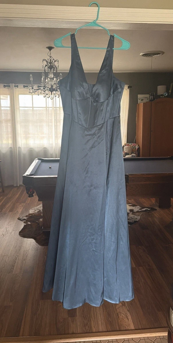 chiffon evening dress T726