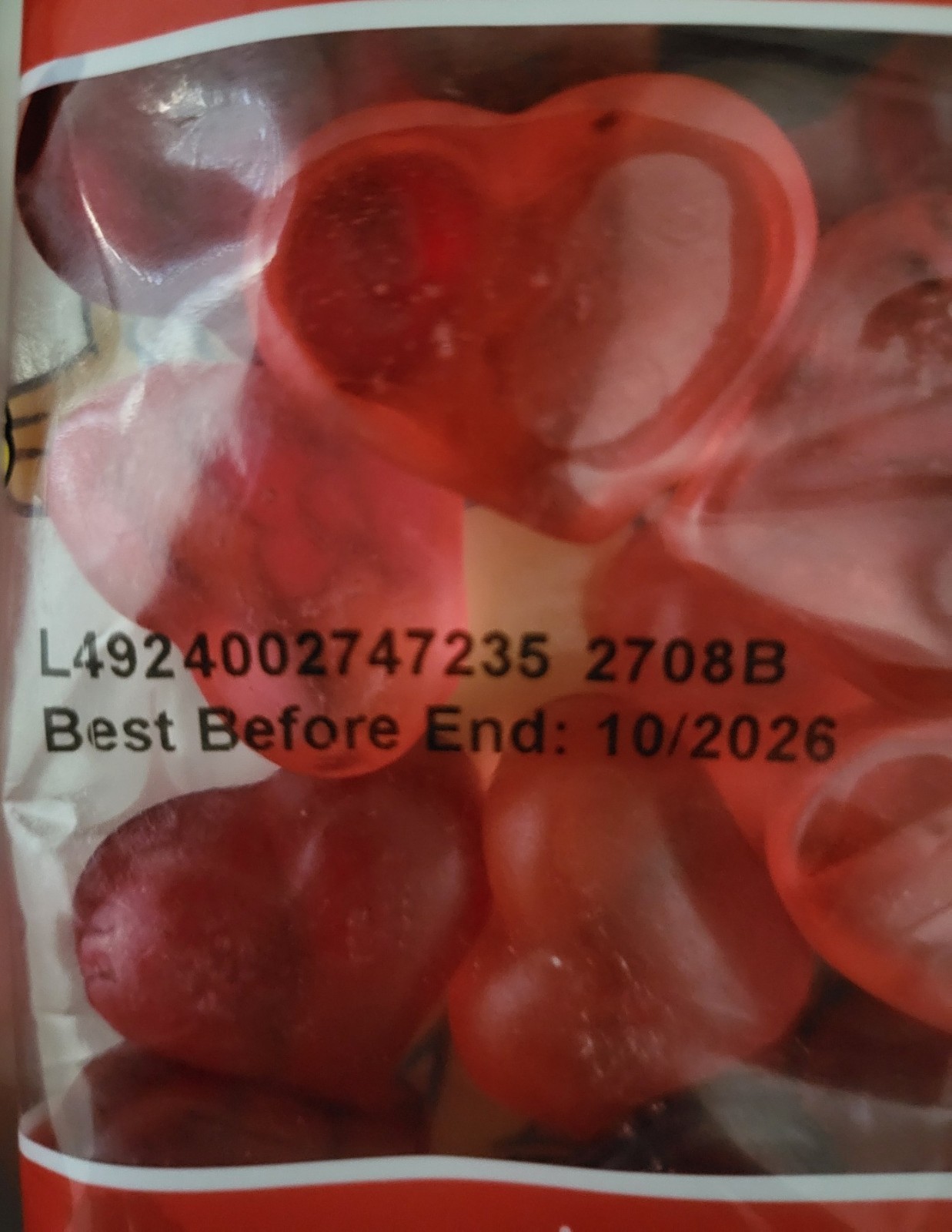 Haribo x Ruby Hearts Jennie’s Edition Share Size 8oz Brand new and sealed 2 pack
