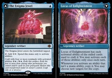 1 x The Enigma Jewel // Locus of Enlightenment - Foil - The Lost Caverns of Ixal