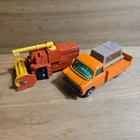 Matchbox 1977 Lesney Lot Of 2 Superfast 66 Ford Transit Van 51 Combine Harvester