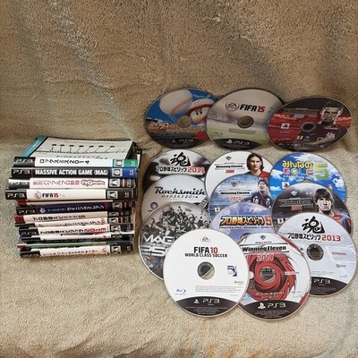 Sony PlayStation 3 PS3 Game Software Lot of 14 Discs Only Mixed Titles Japan Imp