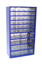 Kleinteilemagazin 6765 aus Metall stapelbar, Sortimentskasten, Schubladenschrank