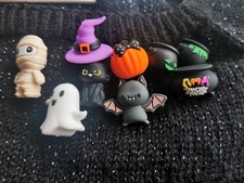 Knitting Neddle Stoppers Point Protectors Halloween Ghost Pumpkin Cat Witch Hat