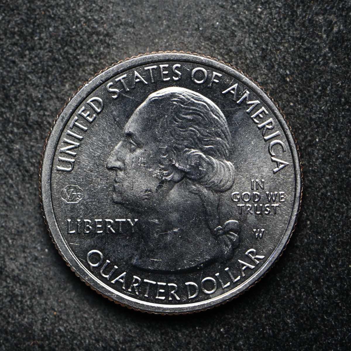 2020-W Salt River Bay National Park Quarter V75 Privy Mark