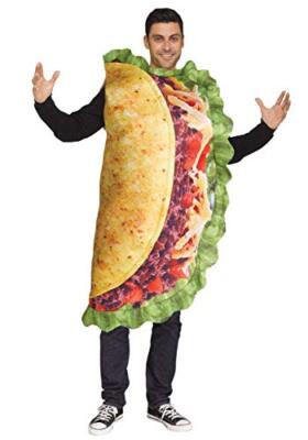 Fun World Realistic Adult Taco Costume Standard Fits Up to 6'/200 lbs.