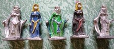 1970s Vintage Dungeons  Dragons Rare Miniatures D D Lot Royal Females Princess