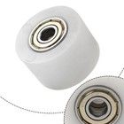 8MM Drive Chain Pulley Roller Slider Tensioner Wheel Guide For Street Bike WHITE