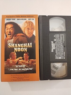 Shanghai Noon (VHS, 2001, Exclusive Video Bonus Edition) **Buy 2 Get 1 Free** 