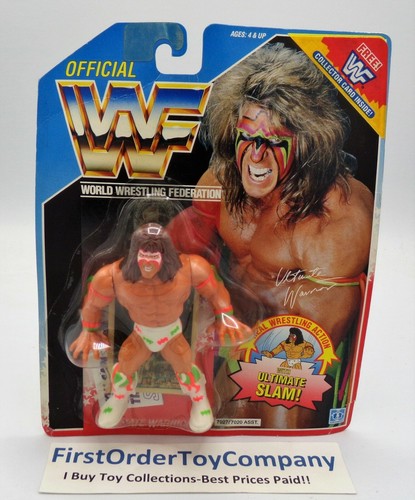 Vintage WWF Hasbro Series 2 Ultimate Warrior Figur...