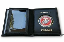Marine Corps Wallets, Officially Licensed United States Military Genuine Leather